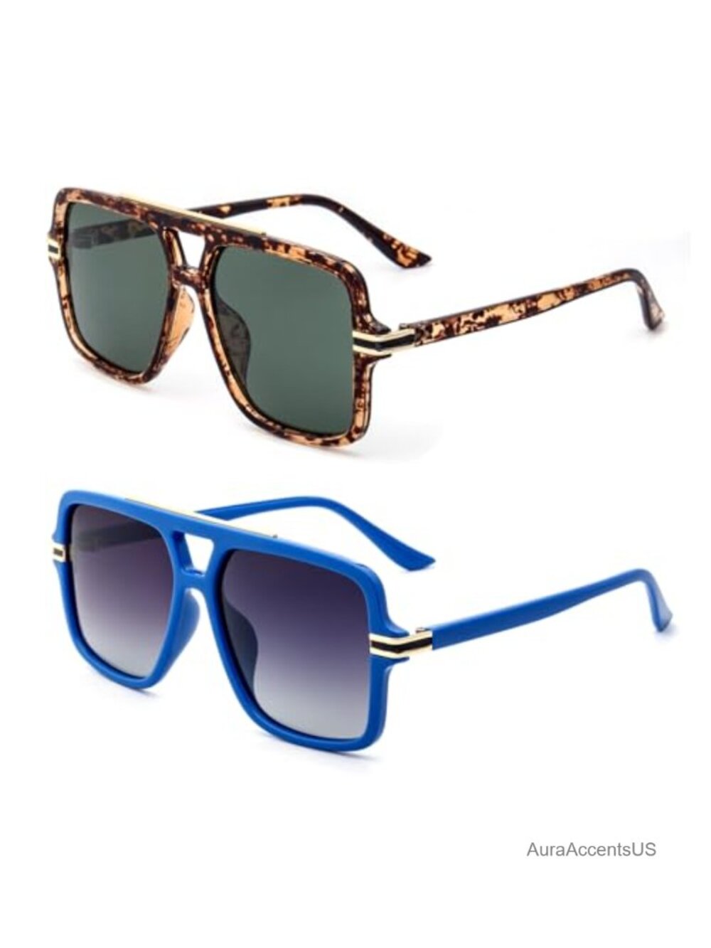 Polarized Oversized Aviator Sunglasses UV400 Protection Driving Outdoor